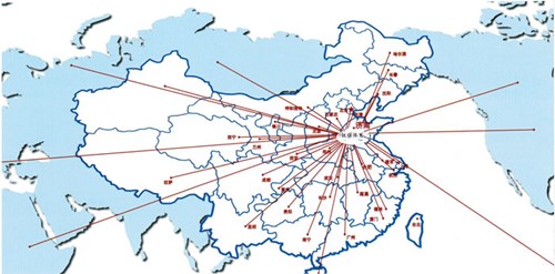 巅峰国际销往全球的健身器材